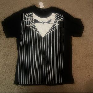 Disney The Nightmare Before Christmas Jack Skellington Skeleton T-Shirt Large